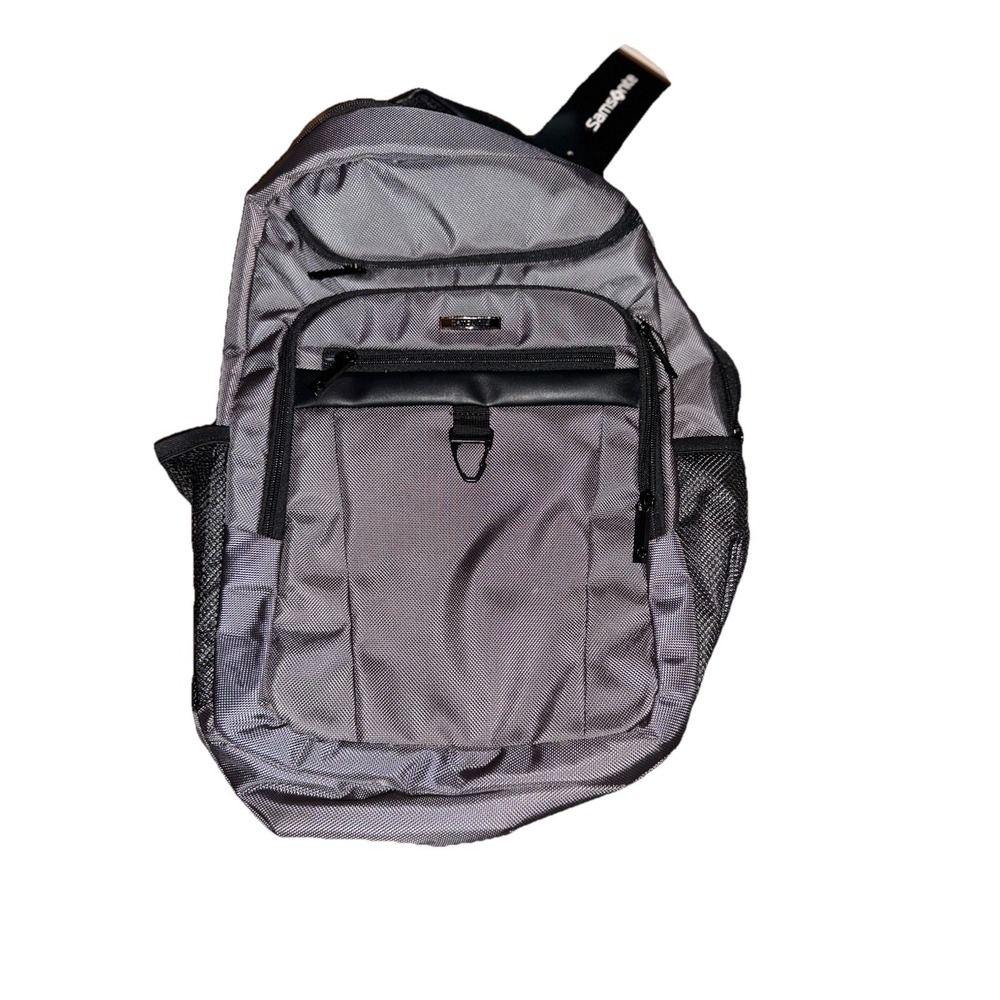Samsonite Nyrion Classic Backpack Work/Travel Laptop Charcoal 155615-1174 NWT